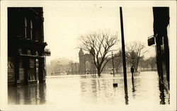 Flood 1935 Hartford, CT Postcard Postcard Postcard