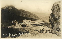 Summit Mt. Mansfield Stowe, VT Postcard Postcard Postcard