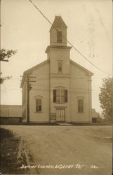 Baptist Church Postcard