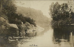 The Connecticut River Vernon, VT Postcard Postcard Postcard