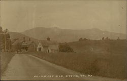 View of Mt. Mansfield Stowe, VT Postcard Postcard Postcard