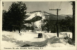 Cranmore Mt. with Skimobile Postcard