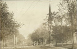 Warren Ave, Cumberland Mills Postcard