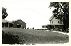 Pleasant Lake House Postcard