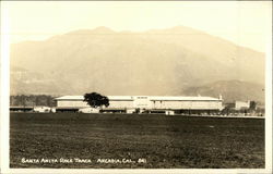 Santa Anita Race Track Postcard