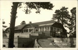Hotel at Mt. Wilson, California Postcard