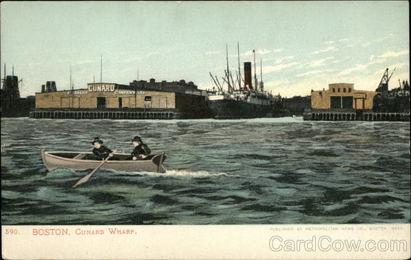 Boston, Cunard Wharf Massachusetts