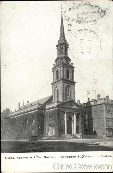 Arlington Street Church Boston Massachusetts