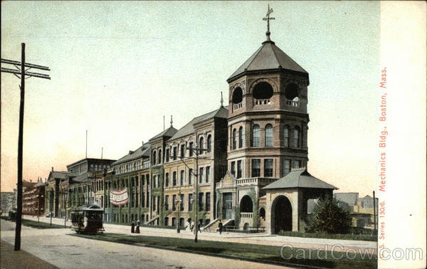 Mechanics Building Boston Massachusetts