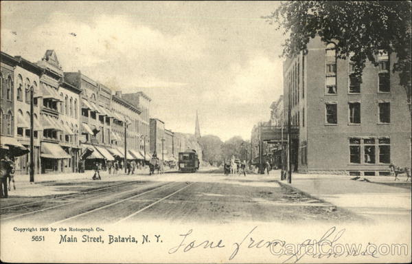Main Street Batavia New York