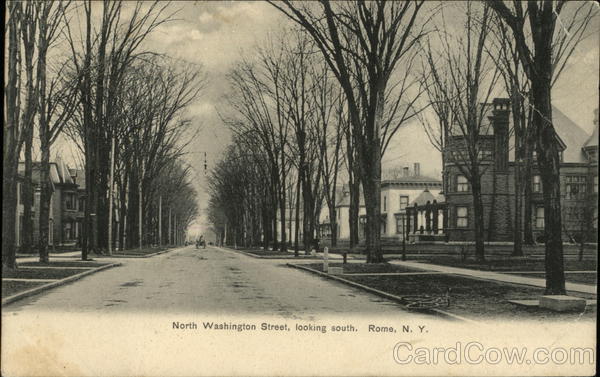 North Washington Street, Looking South Rome New York