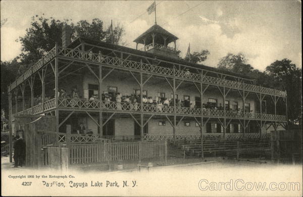 Pavillion, Cayuga Lake Park New York