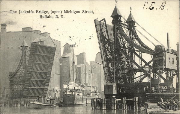 The Jacknife Bridge, Michigan Street Buffalo New York