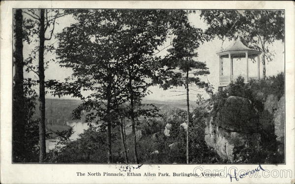 The North Pinnacle, Ethan Allen Park Burlington Vermont