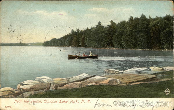 Near the Flume, Canobie Lake Park Salem New Hampshire