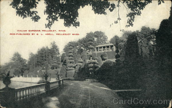 Italian Gardens Wellesley Massachusetts