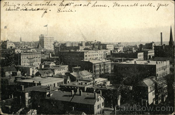 Panorama of Providence Rhode Island