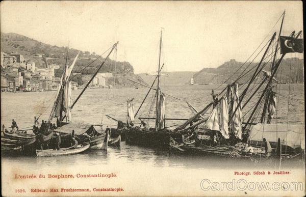 L'entree du Bosphore Constantinople (Istanbul) Turkey