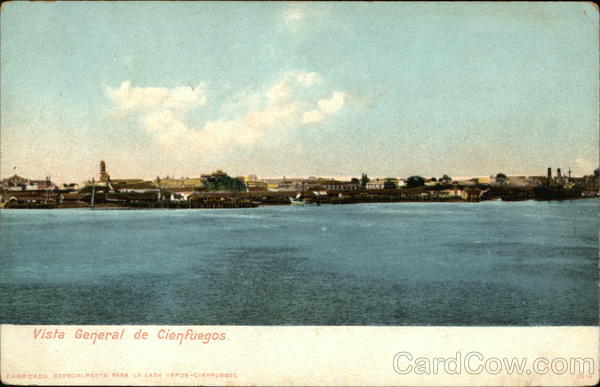 View of Town Cienfuegos Cuba