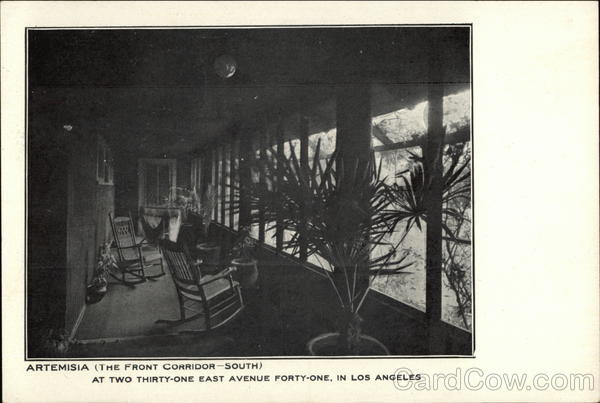 Artemisia (The Front Corridor - South) Los Angeles California