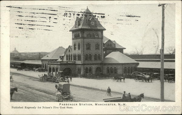 Passenger Station Manchester New Hampshire