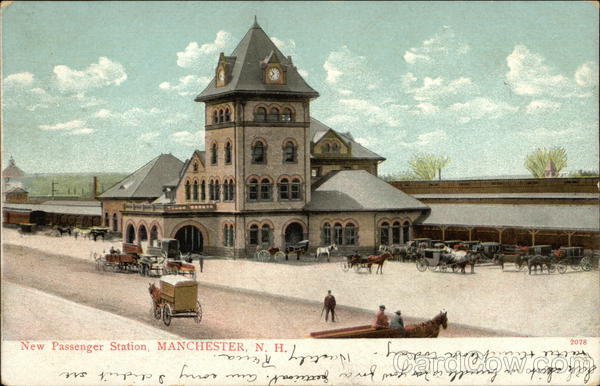 New Passenger Station Manchester New Hampshire