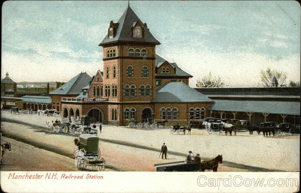 Railroad Station Manchester New Hampshire