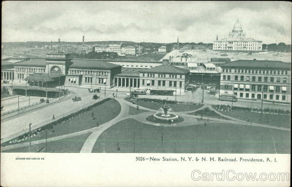 New Station, NY & NH Railroad Providence Rhode Island