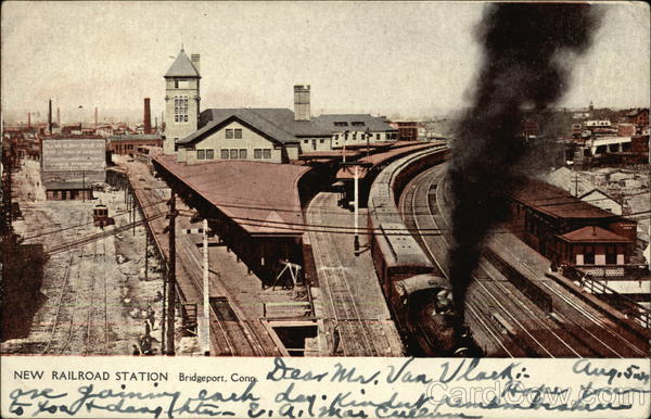 New Railroad Station Bridgeport Connecticut