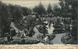 Japanese Tea Garden, Golden Gate Park Postcard