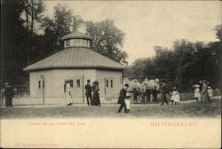 Camel House, Druid Hill Park Postcard