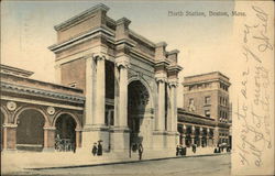 North Station Postcard