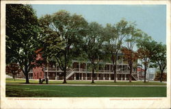 The New Barracks Fort Monroe, VA Postcard Postcard Postcard