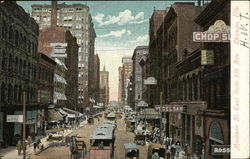 Madison Street East from 5th Avenue Chicago, IL Postcard Postcard Postcard