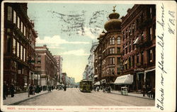 8620 Main Street, Springfield, MASS Postcard