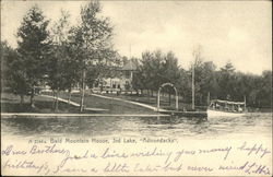 Bald Mountain House, 3rd Lake, "Adirondacks" Postcard