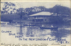 Golden Spur Park East Lyme, CT Postcard Postcard Postcard