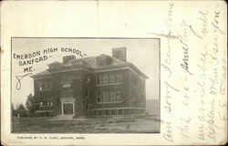 Emerson High School Postcard