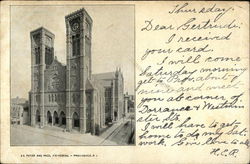 SS Peter and Paul Cathedral Postcard