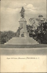 Roger Williams Monument Postcard
