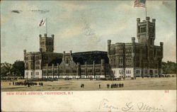 New State Armory Postcard
