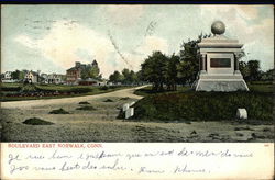 Boulevard East Norwalk, CT Postcard Postcard Postcard