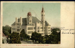 B. M. C. Durfee High School Fall River, MA Postcard Postcard Postcard