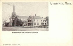 Methodist Episcopal Church and Parsonage Postcard