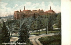 Wellesley College - College Hall Postcard