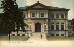 Public Library Postcard