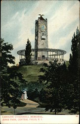 Caroline Coggswell Memorial, Jenks Park Postcard