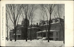 Normal School - Winter Scene Postcard