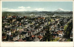 View of City Portland, OR Postcard Postcard Postcard