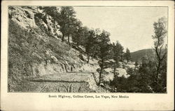 Scenic Highway, Gallinas Canyon Las Vegas, NM Postcard Postcard Postcard